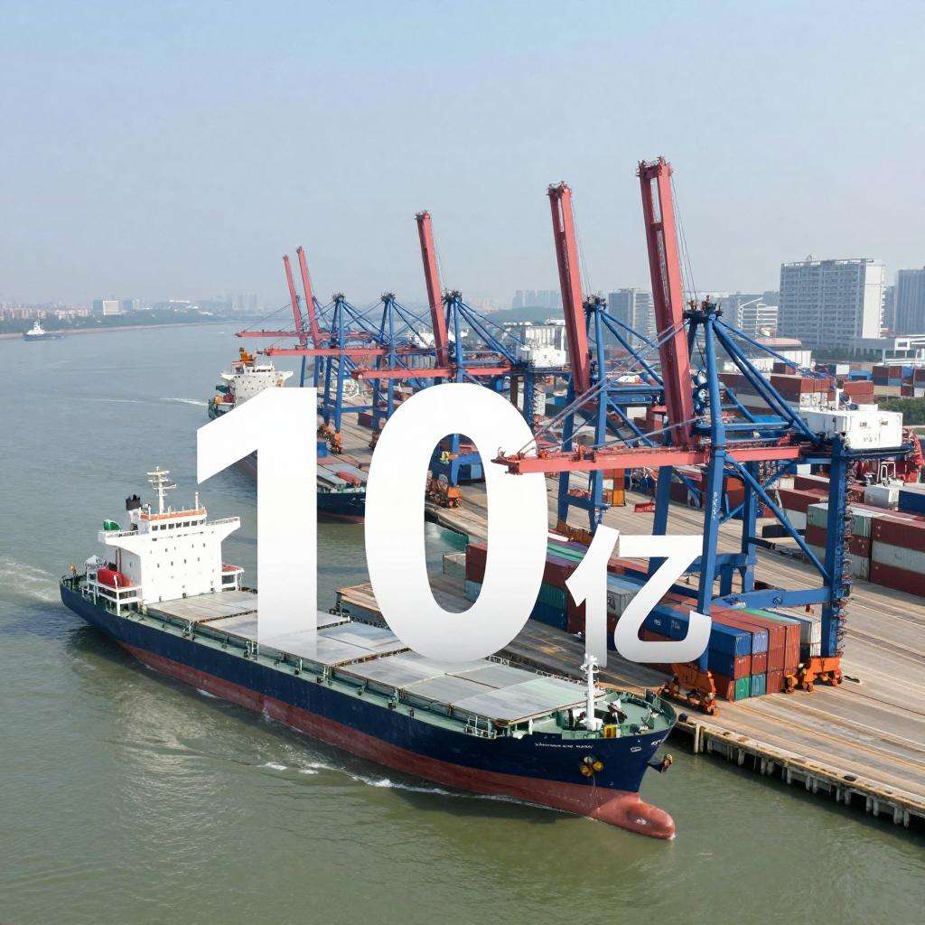 珠江水系内河货运量首破10亿吨大关 港口吞吐量呈两位数增幅