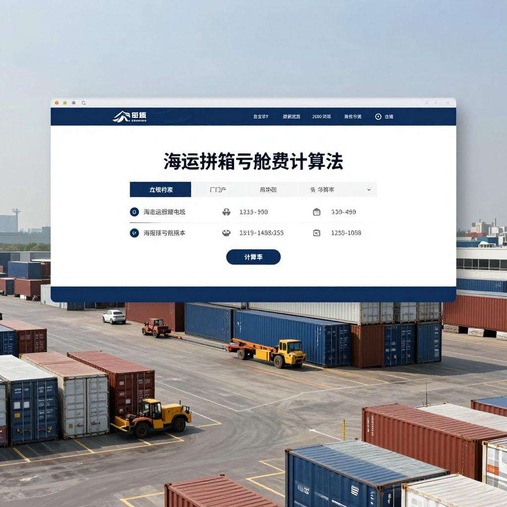 什么是海运拼箱亏舱费,亏舱费用如何计算？