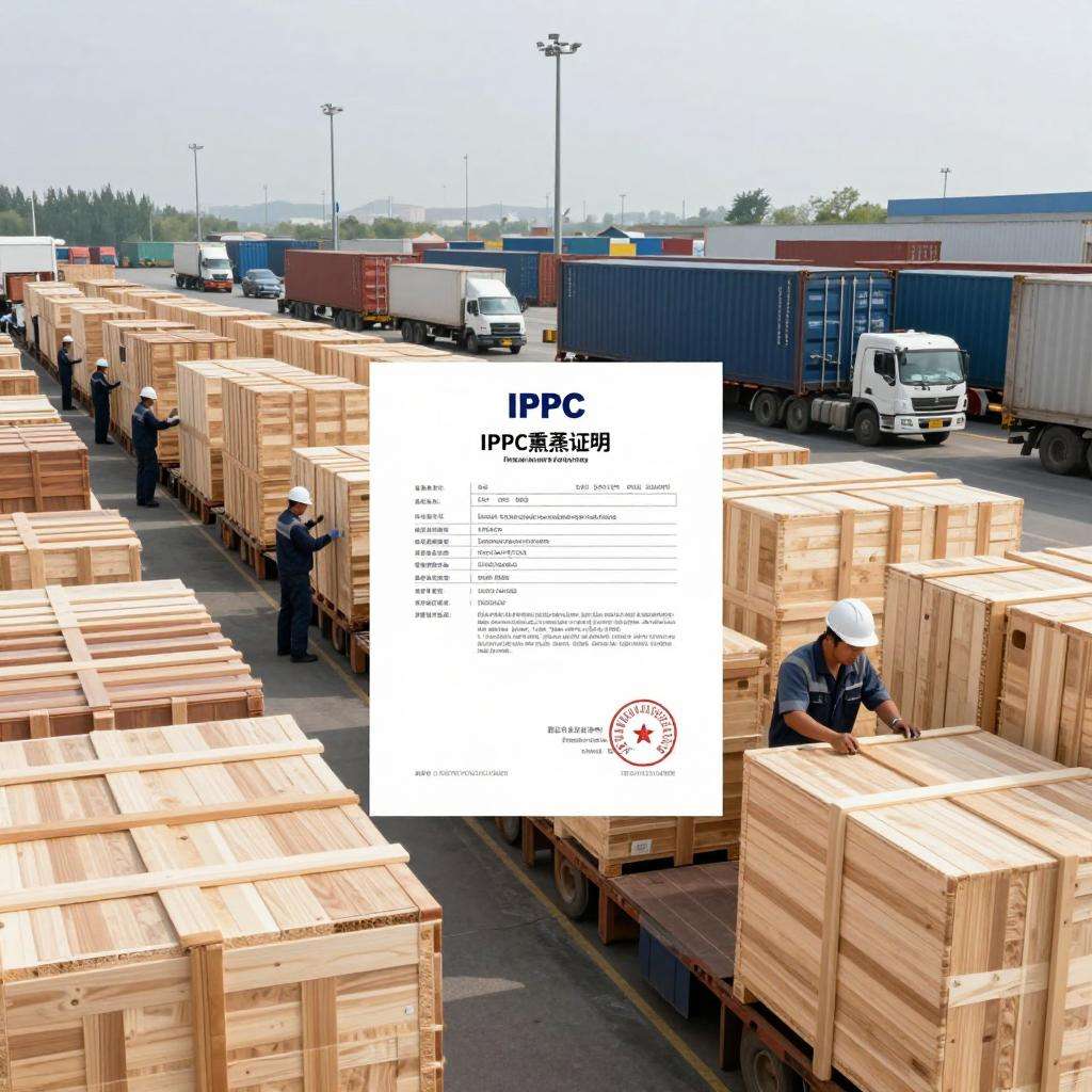 木质包装出口海运需要做什么处理（IPPC熏蒸证明怎么办理）