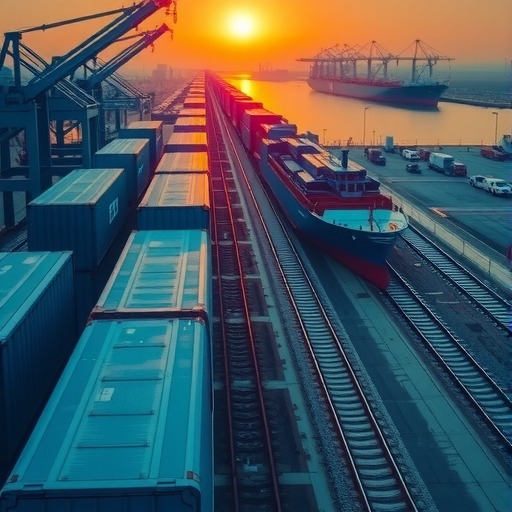 郑州至连云港至曼谷 实现集装箱国际海铁联运(图1) 郑州至连云港至曼谷 实现集装箱国际海铁联运(图1)