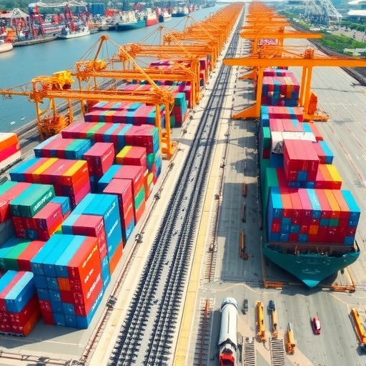 宁波舟山港海铁联运一季度完成17.5万标准箱(图1)