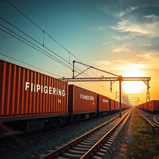 南京至上海海铁联运班列开行(图1)