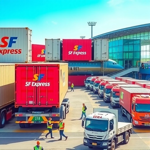 花湖机场顺丰国际货站启用 首批货物出口比利时(图1)