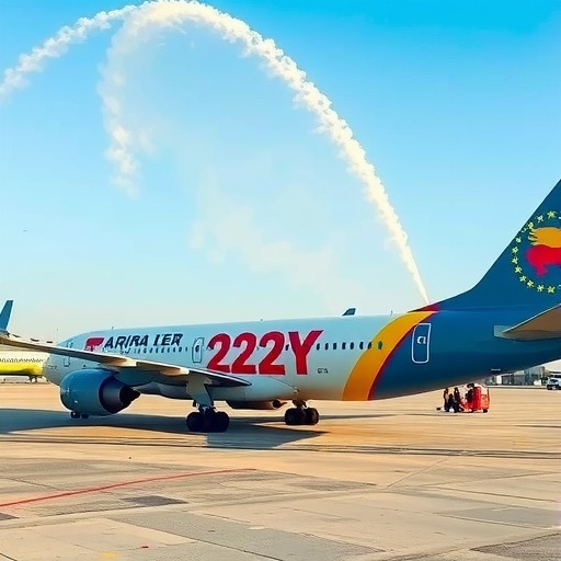 4月11日天津货运航空第七架全货机B-222Y加入(图1)