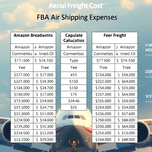 FBA空运费用成本都是哪些组成？空运费用如何计算(图1)