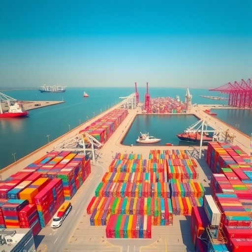 江苏省2019年前5月全省规模以上港口集装箱、货物吞吐量同比大增