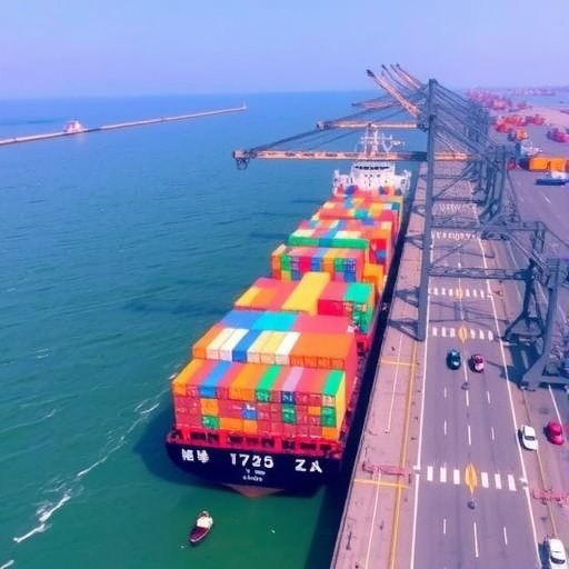 宁波至天津滚装航线开通运行