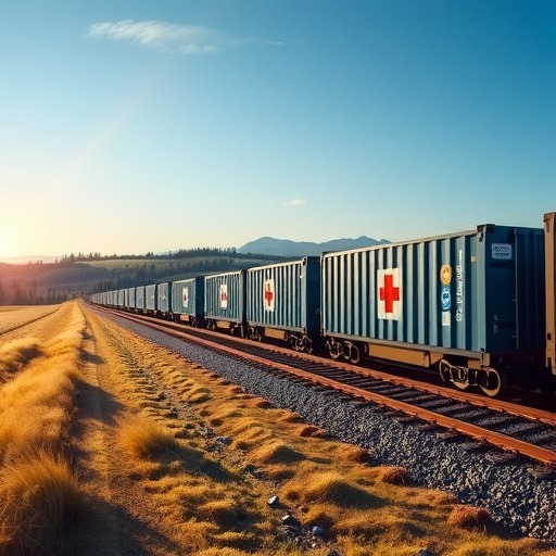 中欧班列防疫物资专列从武汉开出 18天后抵达塞尔维亚(图1) 中欧班列防疫物资专列从武汉开出 18天后抵达塞尔维亚(图1)