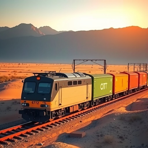 中豫号·新乡中欧班列实现往返运营中亚线路(图1) 中豫号·新乡中欧班列实现往返运营中亚线路(图1)