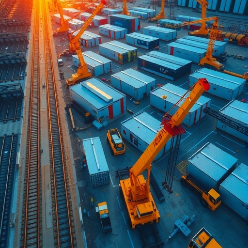 建设中欧班列集结中心(图1)