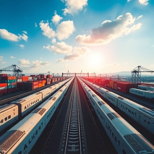 五一假期合肥中欧班列共发运11列 今年累计发运433列(图1) 五一假期合肥中欧班列共发运11列 今年累计发运433列(图1)