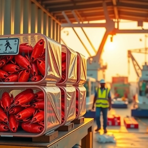 夏季小龙虾从宁波发往菲律宾马尼拉(图1)