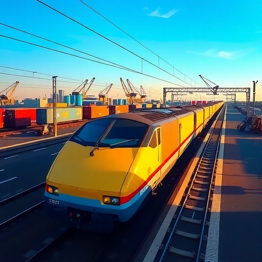 今年合肥第100列去程中欧班列昨日发车(图1) 今年合肥第100列去程中欧班列昨日发车(图1)