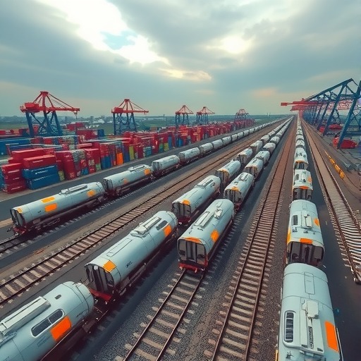 截至5月7日满洲里累计通行中欧班列1580列运输货物665.9万吨(图1)