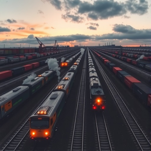 二连浩特铁路口岸出入境中欧班列突破4000列(图1)