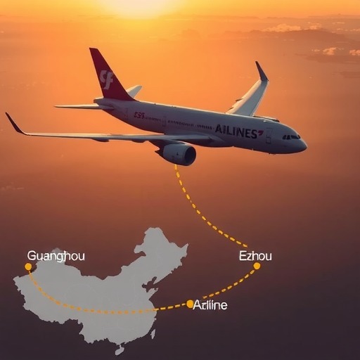 顺丰航空“广州—鄂州”全货机航线正式开通(图1)