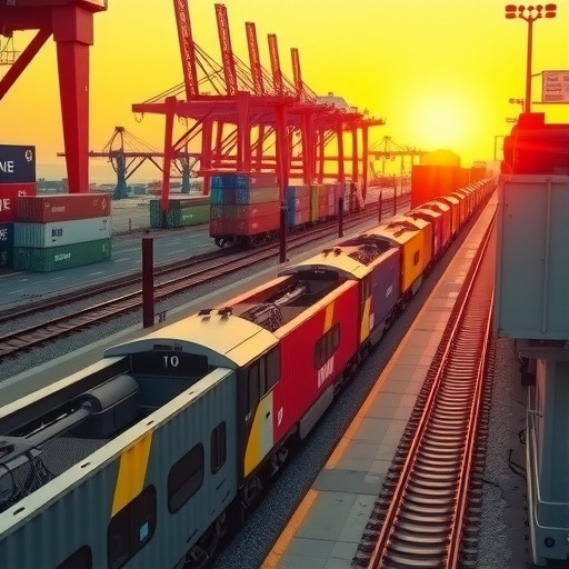 淮安—宁波海铁联运班列开通