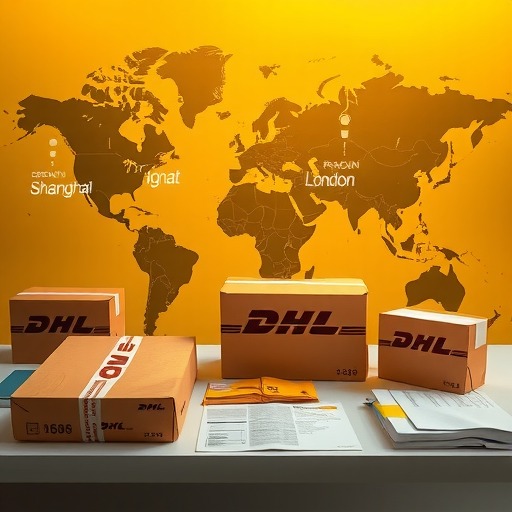 上海DHL国际快递到英国多少钱，多长时间