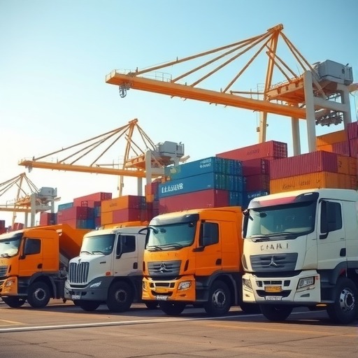 天津临港务集团完成首批蒙古国出口澳大利亚矿车项目