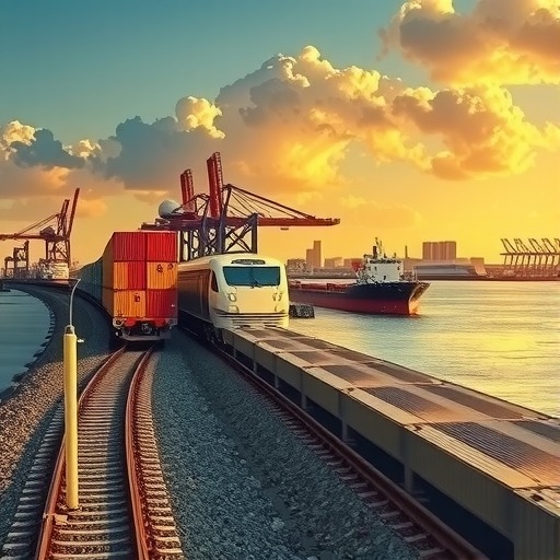 中欧班列返程**过境厦门 标志厦门已初步形成海铁联运新通道