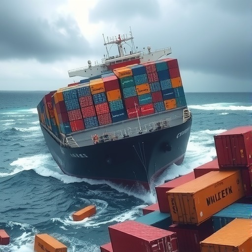 突发!270个集装箱落水!这艘MSC超大箱船曾挂靠国内多个港口(图1) 突发!270个集装箱落水!这艘MSC超大箱船曾挂靠国内多个港口(图1)