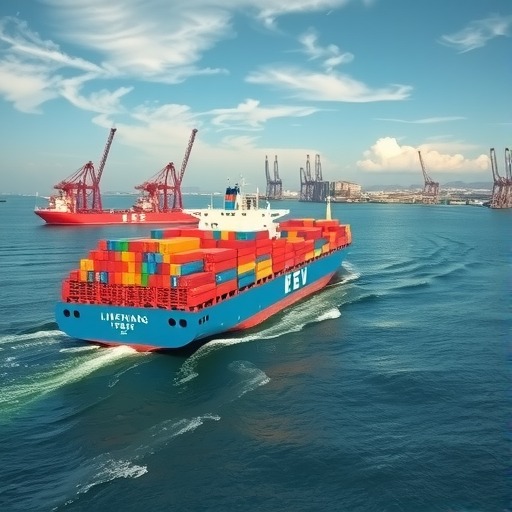 “连云港到潍坊”集装箱直航航线正式开通(图1)