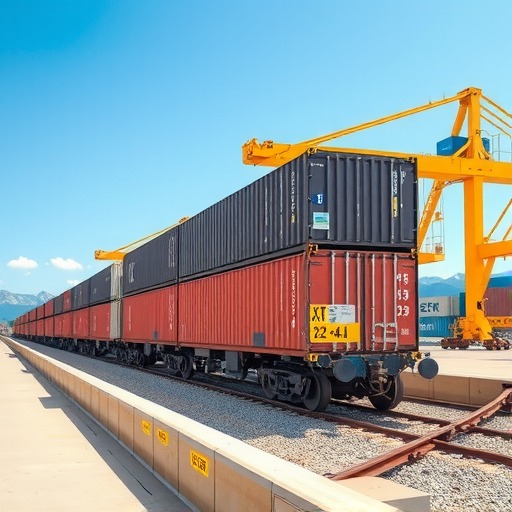 河南“西峡香菇”开通铁海快线(中欧)专列(图1)