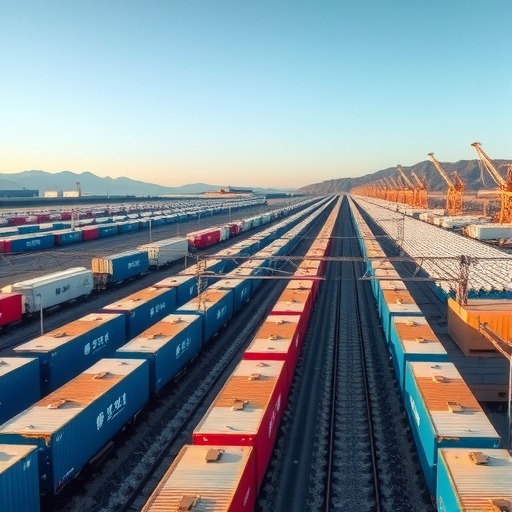 京津冀一季度中欧班列共发238 列同比增长 6.7%(图1) 京津冀一季度中欧班列共发238 列同比增长 6.7%(图1)