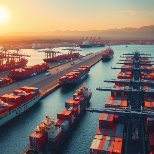 2018年1-7月港口货物吞吐量排名