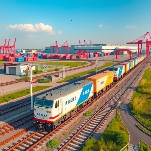 今年前2月中欧班列西安市港务区长安号开行668列(图1)