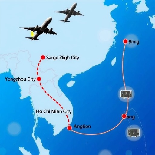 永州到胡志明市空运需要多长时间,多少钱