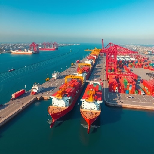 2018年1-7月港口货物吞吐量排名