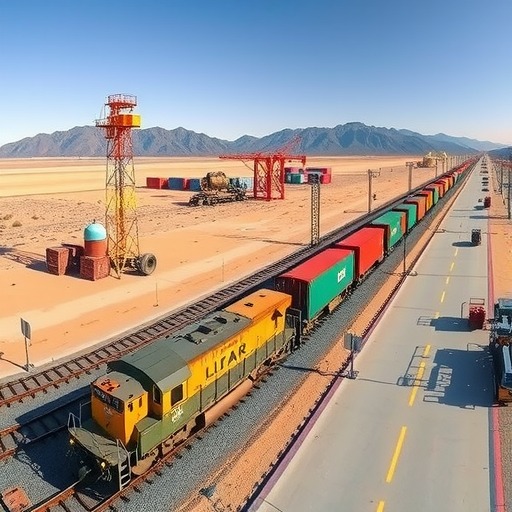 新疆阿拉山口口岸中欧班列通行今年突破1000列(图1) 新疆阿拉山口口岸中欧班列通行今年突破1000列(图1)