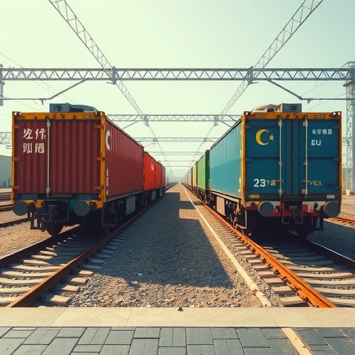 江西鹰潭国际陆港“单月双列”开行中欧班列(图1)