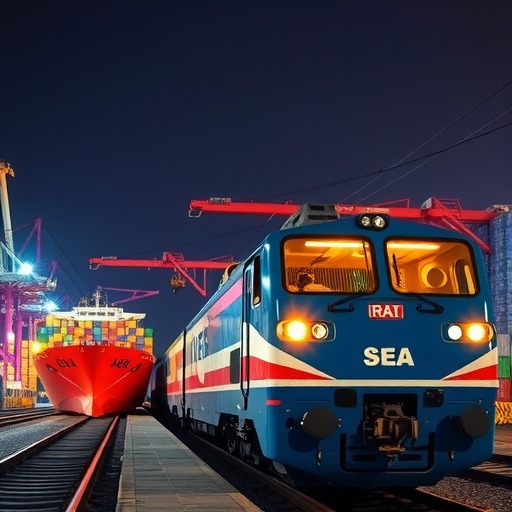 陆海新通道国际铁海联运班列突破900班