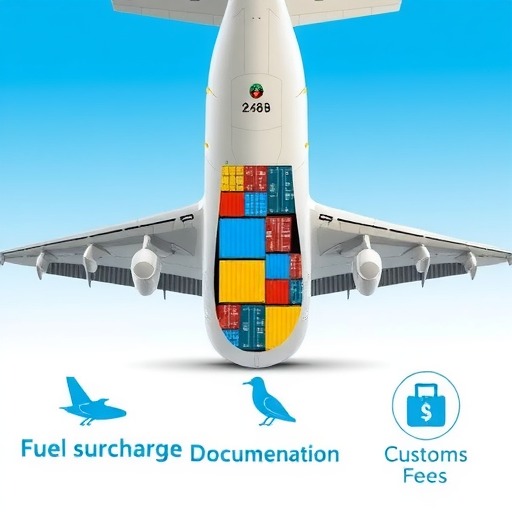 国际空运费用怎么计算（包含哪些杂费）(图2)