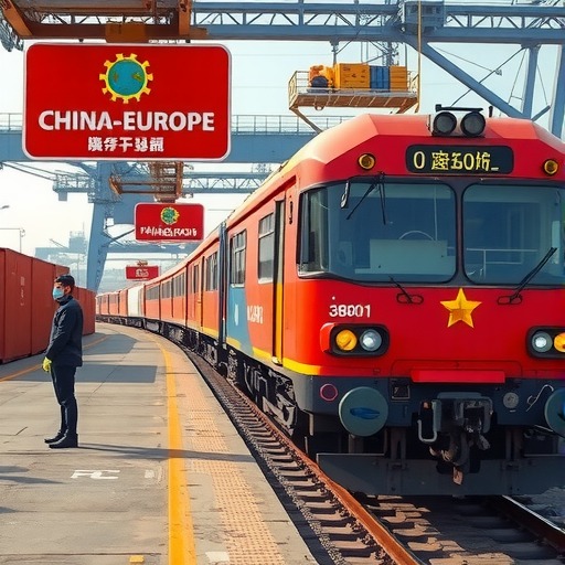 抓防控保畅通中欧班列（中豫号）实现常态化开行