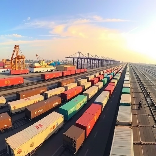 新疆霍尔果斯口岸累计通行中欧班列超2万列