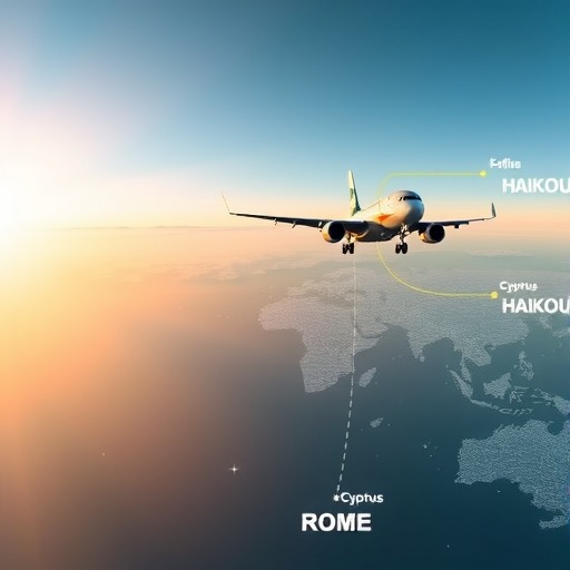 欧亚航空物流通道+1，“海口-塞浦路斯-罗马”国际货运航线开通