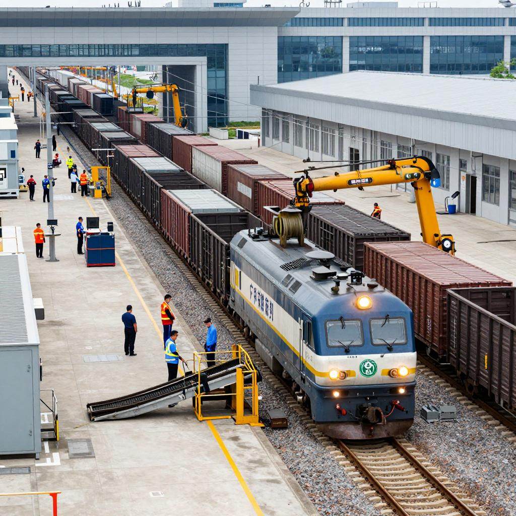 2021年广东中欧班列开行突破400列 较去年增加近6成