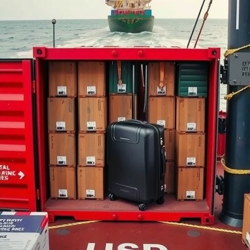 拉杆箱如何海运,拉杆箱出口需要注意什么