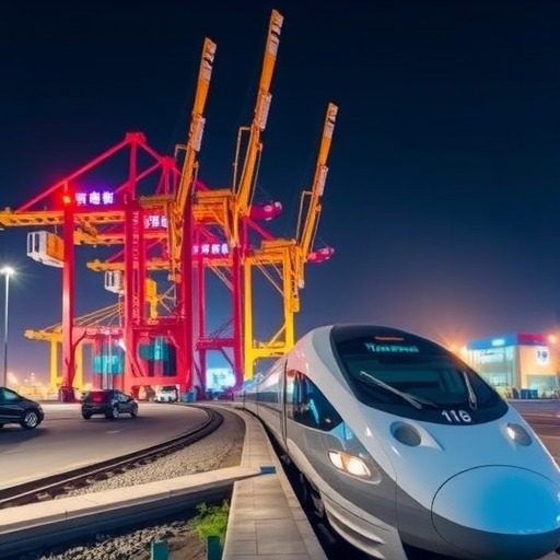 南通海关助力中欧班列 （海安-东盟）实现常态化开行(图1)