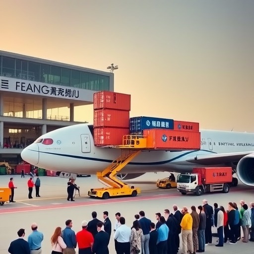 杭州空港重磅出击，今年首条国际空运全货机航线盛大启航