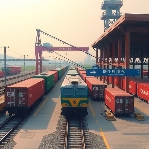 中欧班列（长沙）今年突破1000列