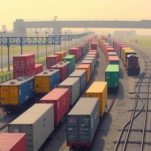 今年新疆霍尔果斯进出境中欧班列突破6000列