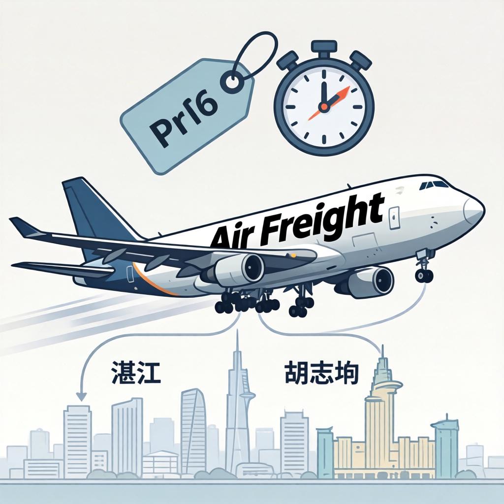 湛江到胡志明市空运需要多少钱,多长时间