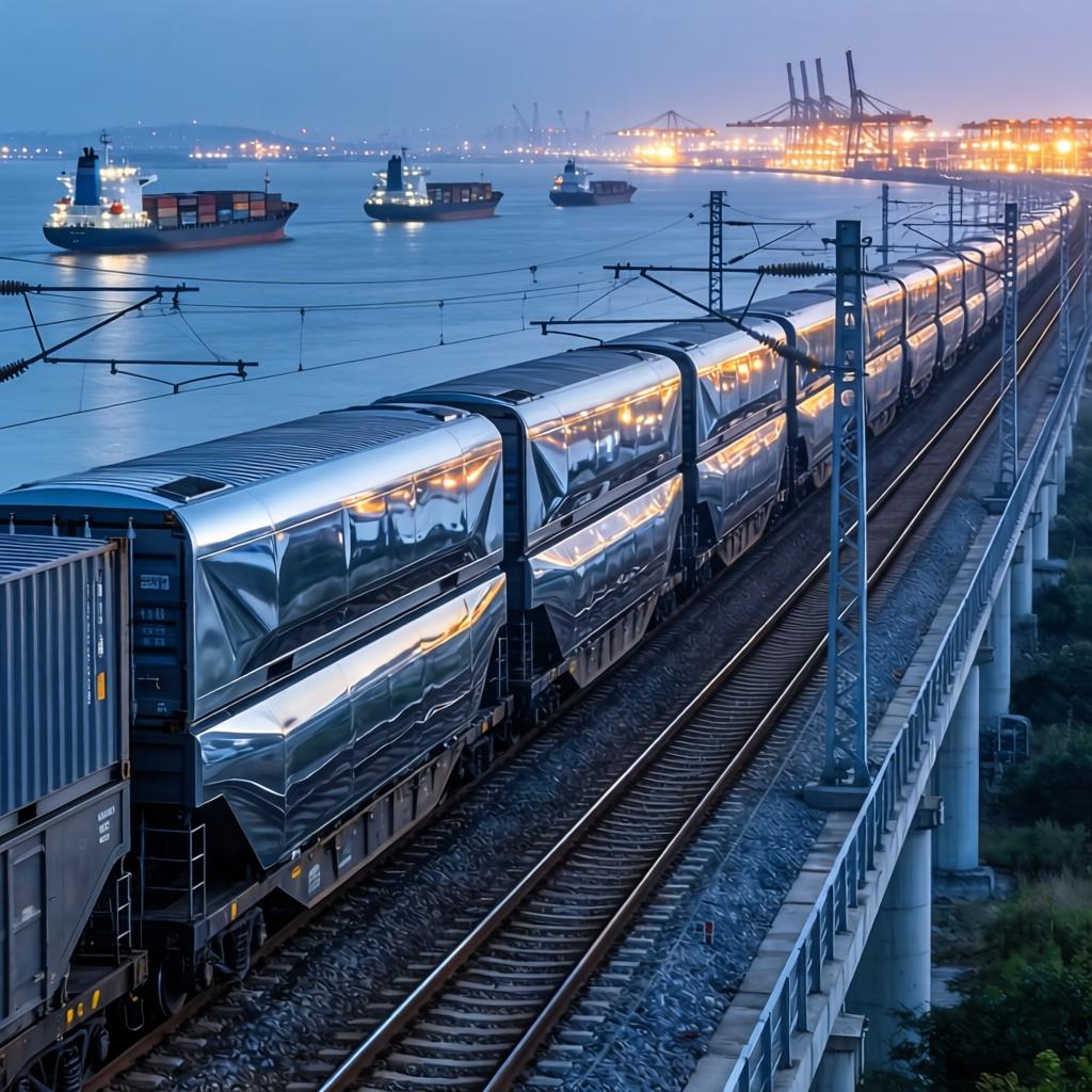 南沙港铁路取得新进展，集装箱班列未来将直达欧洲