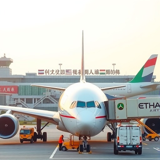 鄂州花湖国际空运机场与阿提哈德货运强强联手