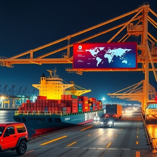 出口热潮下，智慧“不夜港”将国货运往全球