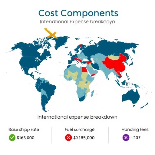 国际快递的费用由哪些部分构成（国际快递干货知识分享）(图2)
